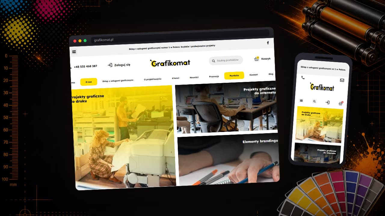 Podgląd projektu Grafikomat.pl